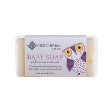 Load image into Gallery viewer, Celtic Herbal - Baby Soap with Lavender & Calendula - Lavender & Calendula essential oils are anti inflammatory, antibacterial, antiseptic